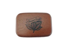 Wooden Snuff Box Sliding Lid Redwood 3"x2"x7/8