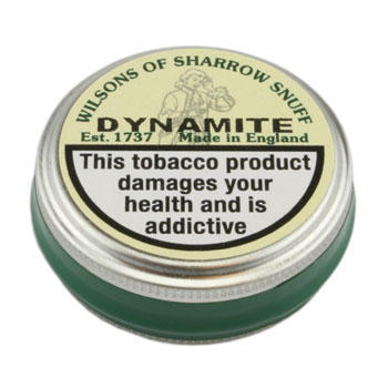 Tin of Wilson's dynamite snuff